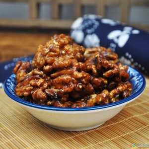 坚果休闲零食特产琥珀核桃仁188gX3罐